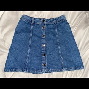 Jean skirt